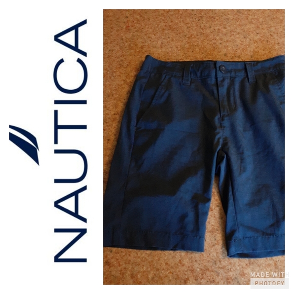 Nautica Other - Nautica navy blue boys shorts pant..size 10